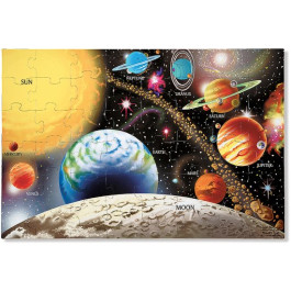 Melissa & Doug - Vloerpuzzel Zonnestelsel  (48 stukjes)