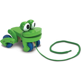 Melissa & Doug - Frolicking Frog Pull Toy