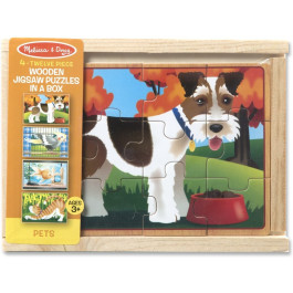 Melissa & Doug - Pets Puzzles in a Box