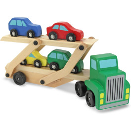 Melissa & Doug - Houten Auto Oplegger