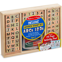 Melissa & Doug - Wooden ABC Activity Stamp Set - (40118)