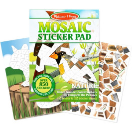 Melissa & Doug - Mosaic Sticker Pad - Natuur