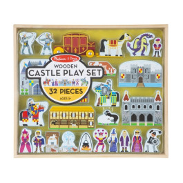 Melissa & Doug - Houten Kasteel Speelset