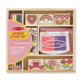 Melissa & Doug - Vriendschap Stempelset