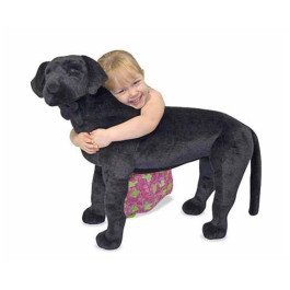 Melissa & Doug - Zwarte Labrador Pluche