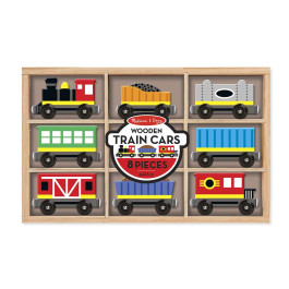 Melissa & Doug - Houten Treinwagens