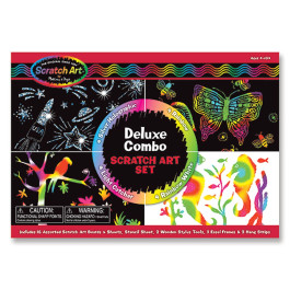 Melissa & Doug - Scratch Art-Set - Deluxe Combo Set