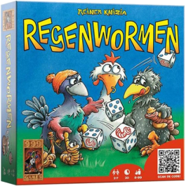 999 Games - Regenwormen - Dobbelspel