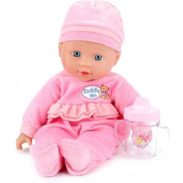 Cute baby 30 cm met fles
