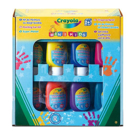 Crayola Mini Kids Afwasbare Vingerverf, 8st.
