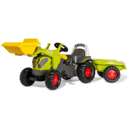 Rolly Toys - rollyKid Claas Elios met voorlader en aanhanger