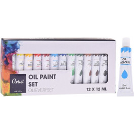 Olieverf set 12 ml 12 stuks Artist