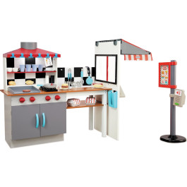 Little Tikes Wood American Drive Thru Diner - Restaurant