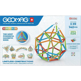 Geomag  - Super Color Recycled 142 pcs