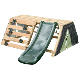 SwingKing - Speeltoestel Charlie + 1,2 meter glijbaan