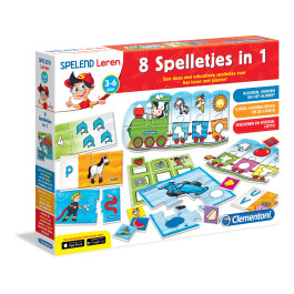 Clementoni 8 spelletjes in 1