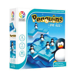 SmartGames - Penguins On Ice (80 opdrachten) - Denkspel