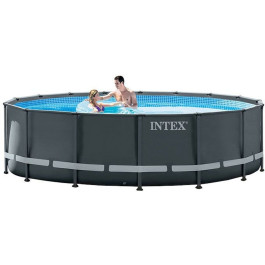 Intex Ultra Xtr Frame Pool Set Ø488x122cm met Filterpomp en Trap