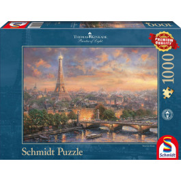 Thomas Kinkade - Parijs, Stad van de Liefde (1000) - Puzzel