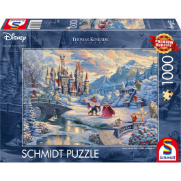 Schmidt - Disney Belle en het Beest in de sneeuw - (1000)