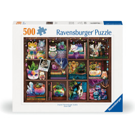 Ravensburger - Cubby Cats and Succulents (500)