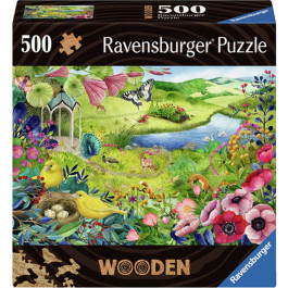 Ravensburger - Flora & Fauna Houten puzzel (500)