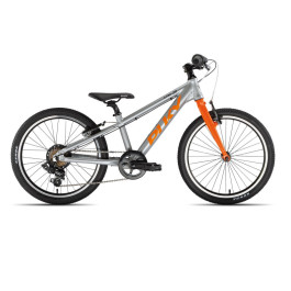PUKY Kinderfiets S-Pro Aluminium 20 inch met 7 versnellingen - Zilver/Oranje (4701)