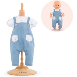 Corolle - Babypop Mijn Eerste Poppenkleding BB12 T- Shirt & Overall - 30 cm