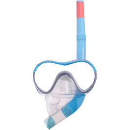 Snorkelset Comfort 8-12 jaar Blauw