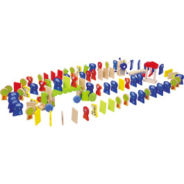 Small Foot Domino Rally Dierentuin-dieren