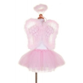 Great Pretenders - Angel Marabou Tutu Set M