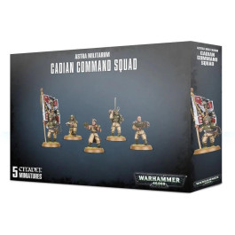 Warhammer 40K - Astra Militarum - Cadian Command Squad (47-09)