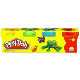 Play-Doh 4 Mini Potjes Klei - 226 gram 