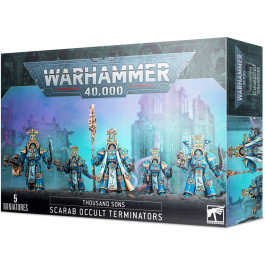 Warhammer 40K - Thousand Sons - Scarab Occult Terminators (43-36)