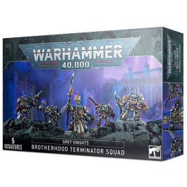 Warhammer - Grey Knights Brotherhood Terminator Squad
