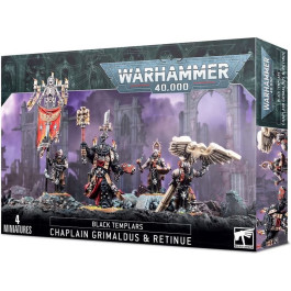 Warhammer 40K - Black Templars Grimaldus & Retinue (55-44)