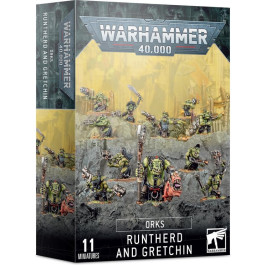 Warhammer 40K - Orks Runtherd and Gretchin