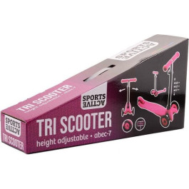 Sports Active City Tri-scooter roze