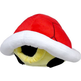 Mario - pluche knuffel - 26 cm - schildpad rood