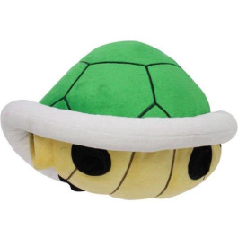 Mario - pluche knuffel - 26 cm - schildpad groen