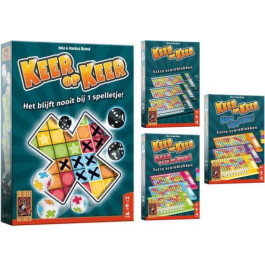 Keer op Keer - Basisspel PLUS Scoreblokken set - 1 + 2 3 4 + 5 6 7
