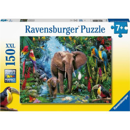 Ravensburger - Olifanten in de jungle (150 XXL)