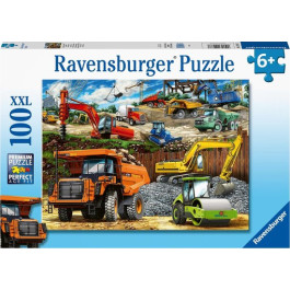 Ravensburger - Bouwvoertuigen (100 XXL)