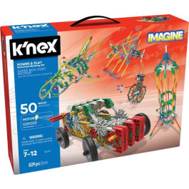 K'Nex Power & Play - Motorized Building Set, 50 Modellen