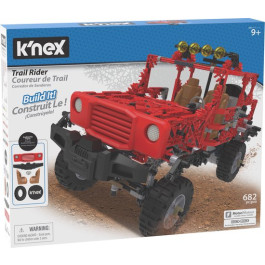 K'NEX Gemotorizeerde Rode Jeep - Bouwset