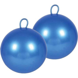 Skippybal 60cm Blauw - twee stuks