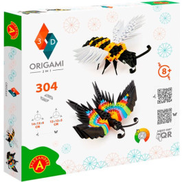 Alexander Toys - ORIGAMI 3D - Bij en Vlinder - 304 pcs