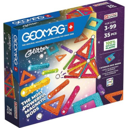 Geomag - Glitter Panelen Set Recycled - 35-delig