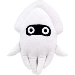 Mario - pluche knuffel - 26 cm - Blooper spookje wit