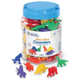 Learning Resources - Mini Dino's sorteerset - 108 stuks